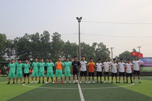 Lịch thi đấu giải bóng đá Sinh viên khoa Nông học năm 2019