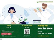 Tuyển sinh ngành Khoa học cây trồng 