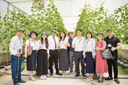 KHOA CÔNG NGHỆ NÔNG NGHIỆP THAM DỰ CHƯƠNG TRÌNH GIỚI THIỆU CÔNG NGHỆ ISRAEL TẠI TRANG TRẠI TERRA SOIL FARM